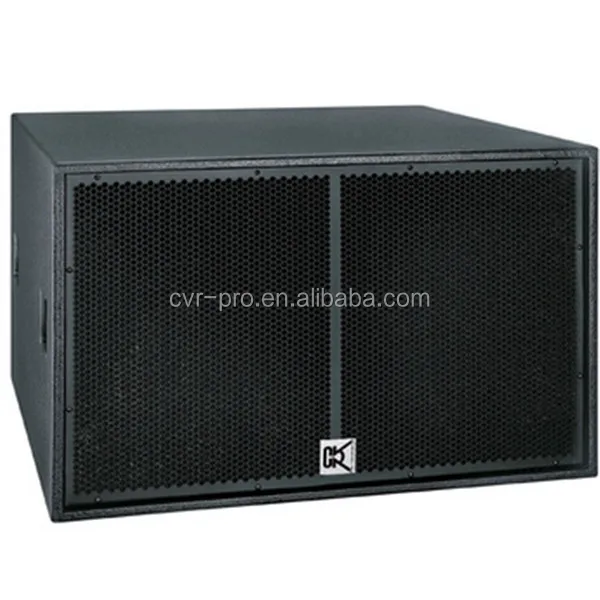 15 inch subwoofers in box with amp