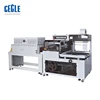 Factory shrink wrapping machine /shrink packer with high speed , draining rack shrink wrap machine