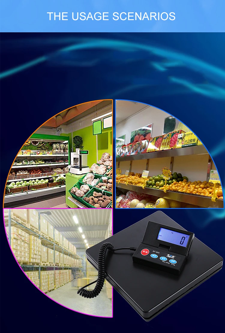 Sf890 Portable Electronic Digital Parcel Shipping Scale 50kg Postal