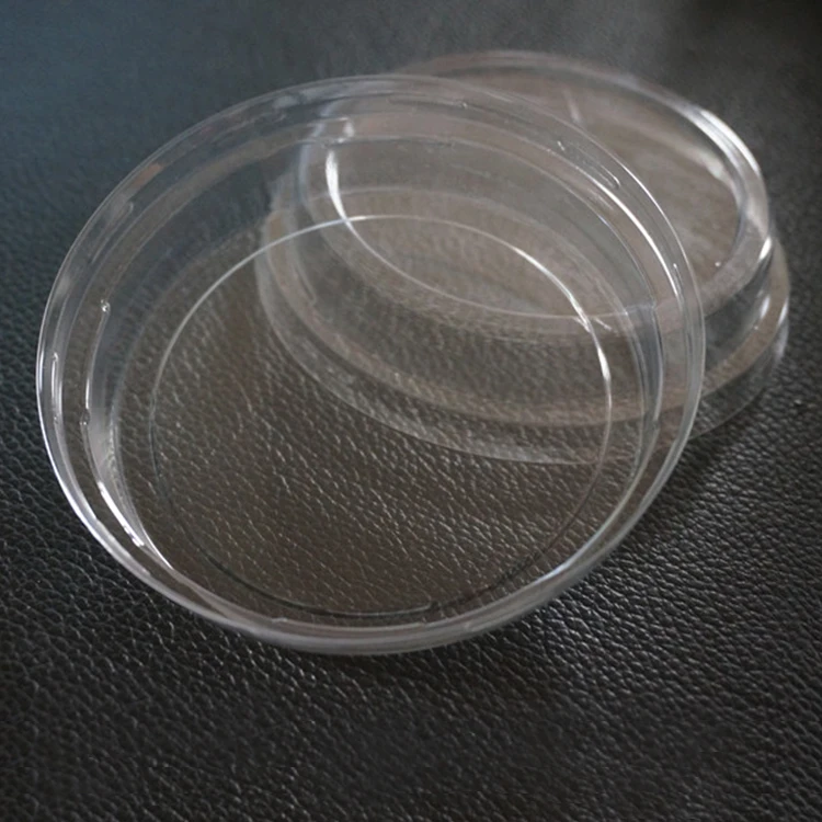 
Wholesale PP Lid Disposable Transparent PET Yogurt Cup Cover 