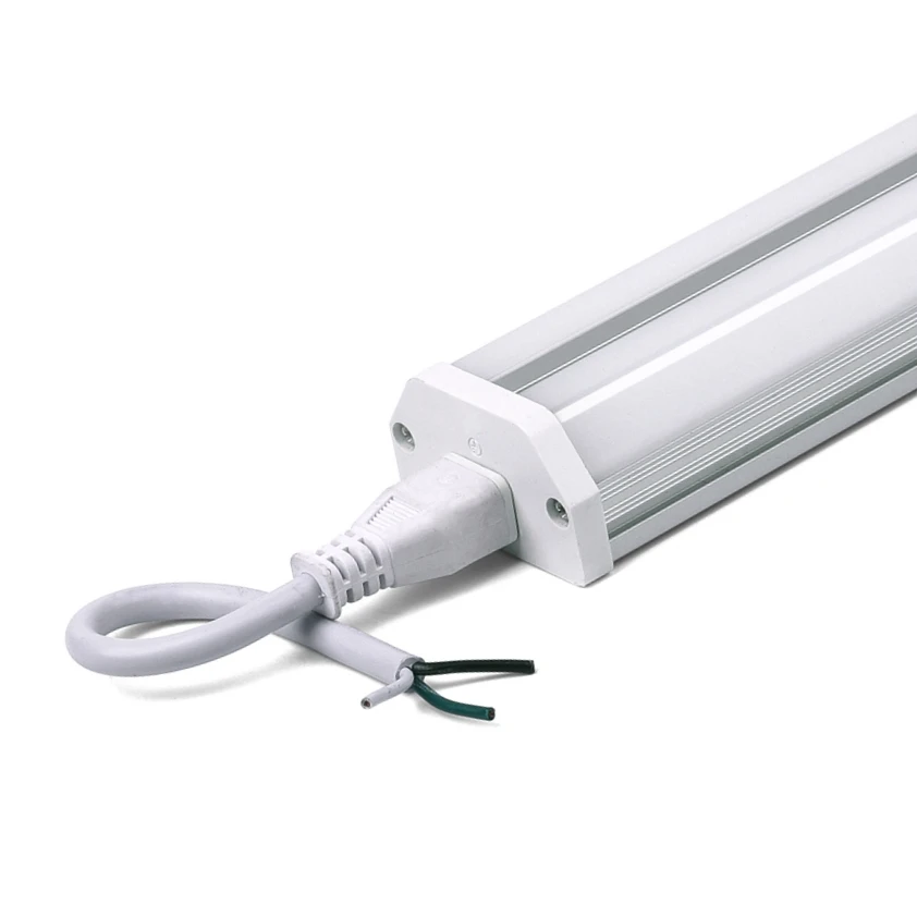 Ceiling LED luminaires with aluminum Dimmable & Linkable double T5 led tube light fitting 15W 30w 40w 44w 60w 110lm/w