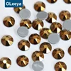 Low wholesale price 16 cut hotfix stone SS20 mine gold 8 big 8 small hot fix motif rhinestones factory