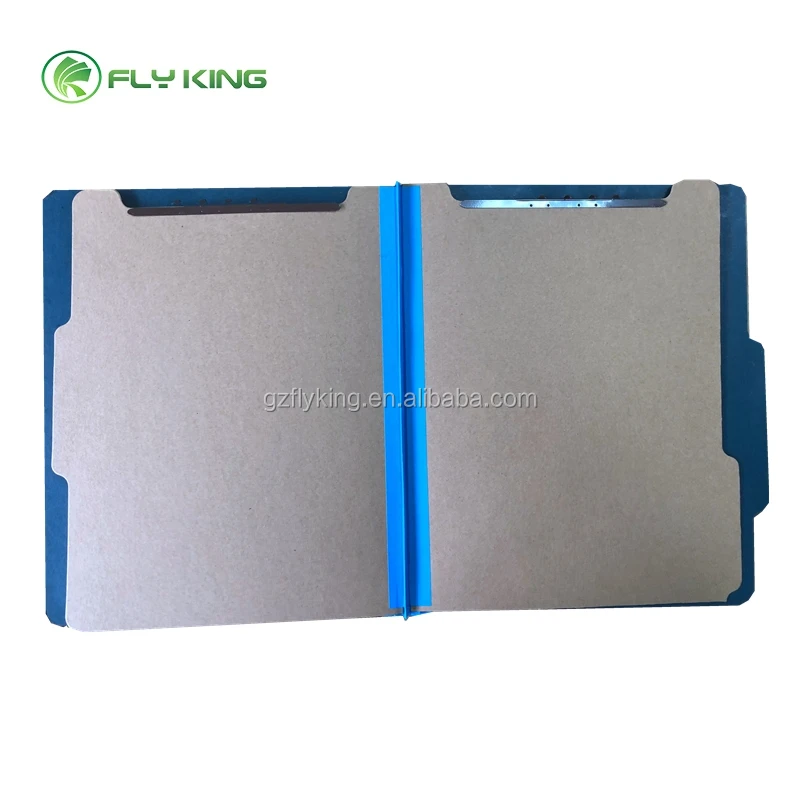 Office Pressboard 4section Classification File Folder With 2 Dividers And Self Adhesive