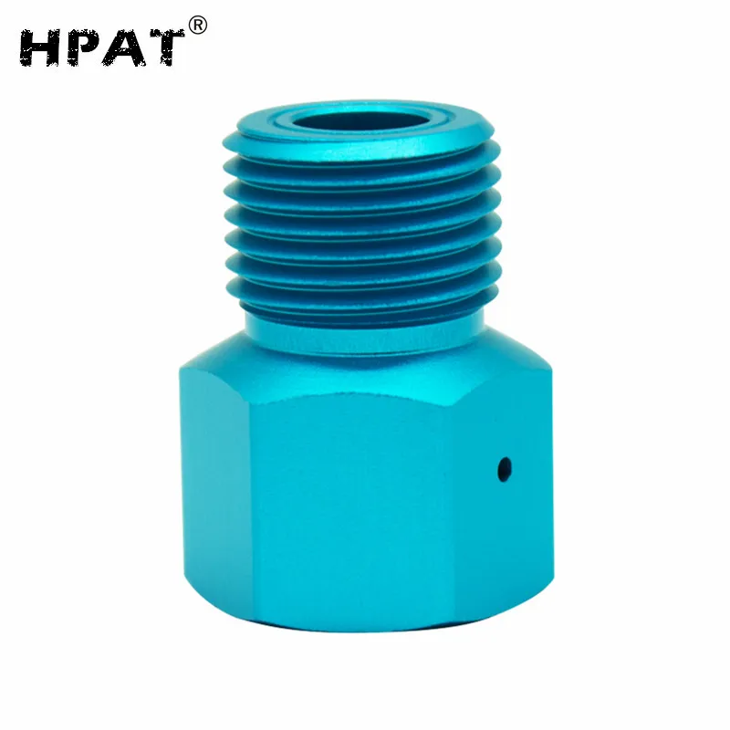 Adapter Converts C02 Paintball Tank To Standard Cga 320 Male Fitting
