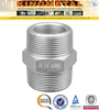 SA182 F316L Stainless Steel Pipe Fittings Female&Male Hexagonal Joint Coupling