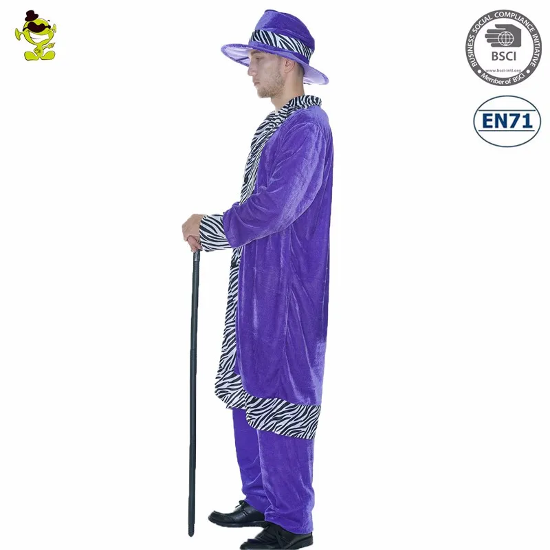 Pimp Costume Halloween Party Stage Performance Fancy Dress Casual Pimp  Costume For Men - Buy Pimp Costume For Men,Costumes Man,Fancy Dress Product  on 