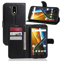 

For Moto G4 Plus G4Plus Back Cover for Moto G4 Plus Case for Moto G4 Plus Cover Protective PU Leather Wallet Phone Case Silicone