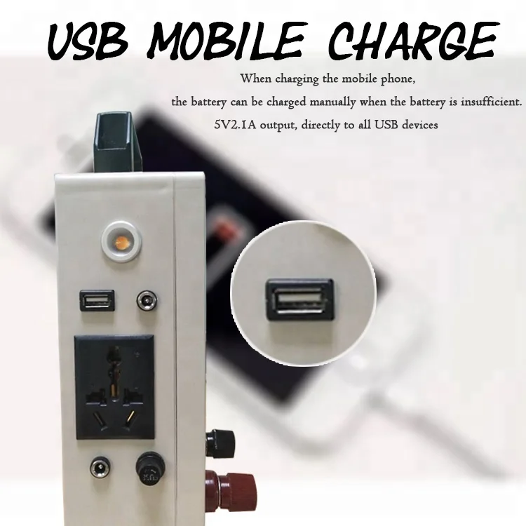 
High power watt military hand crank generator 