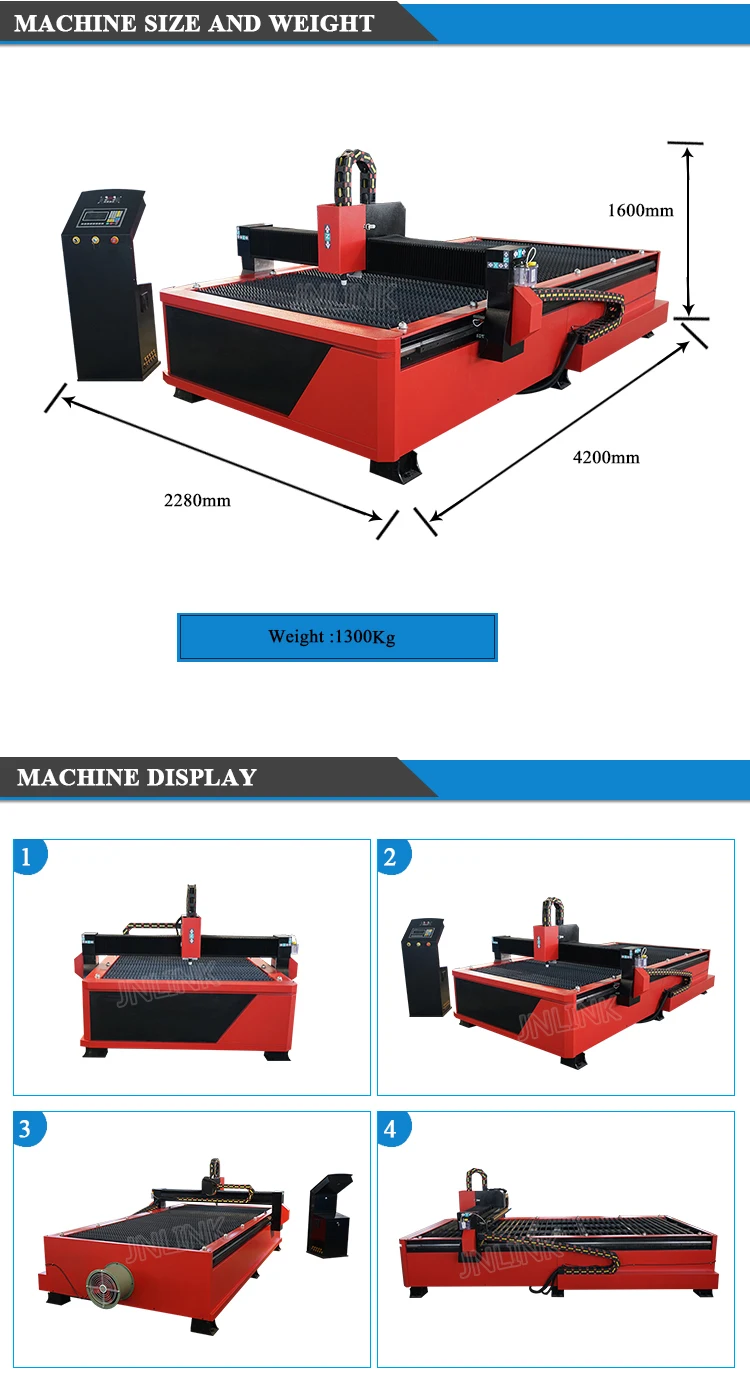 iron aluminum carbon stainless steel ss metal cnc plasma cutter 1325 1530 2030 2040 thc plasma cutting machine table kit price
