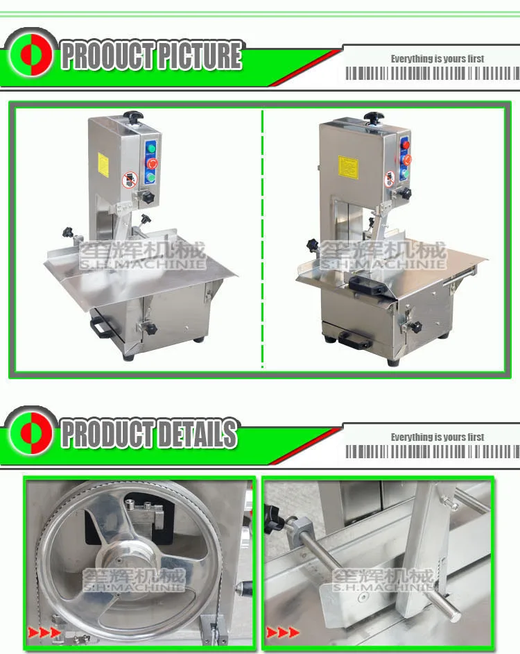 High Quality Meat Cutting Machine Bone Sawing Machine Frozen Meat