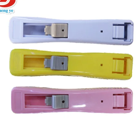 
Multi color office stationery manual clipper for paper 