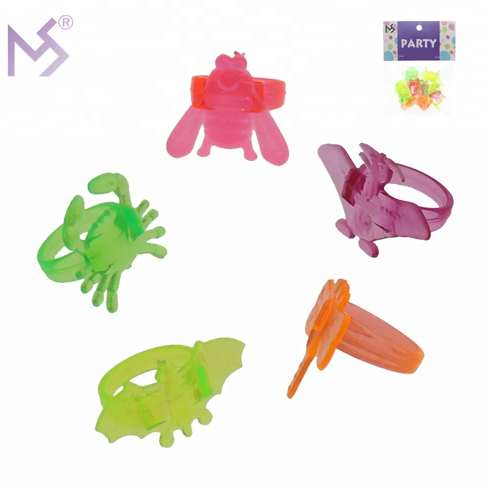 Party Favors Colorful Assorted Plastic Toy Rings For Children Buy Plastic Ring Toy,Toy Rings