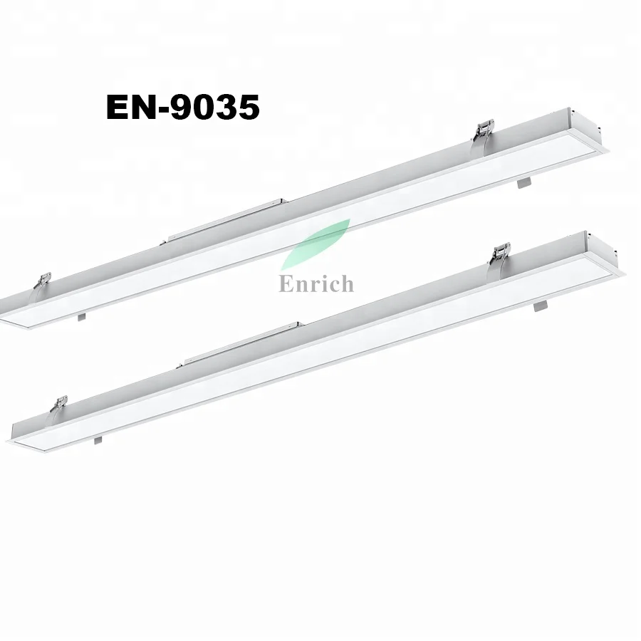 Recessed Led Linear Lighting Led Fixture With Different Connectors Buy Recessed Led Linear Lighting Recessed Linear Light Ceiling Led Linear