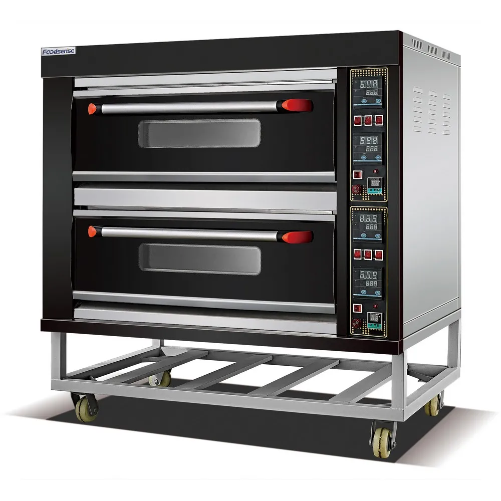 
New arrival Commercial Equipment Electric Deck Oven 2 Deck 2 Tray Bakery Small Oven Gas,Bakery Oven Prices 