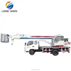 6 ton small basket type big boom truck crane for sale LXQY-6