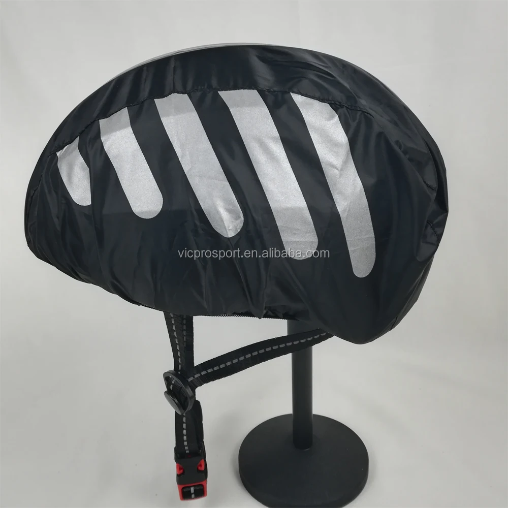 Bike Helmet Cover With Reflective Strip,High Visibility Waterproof