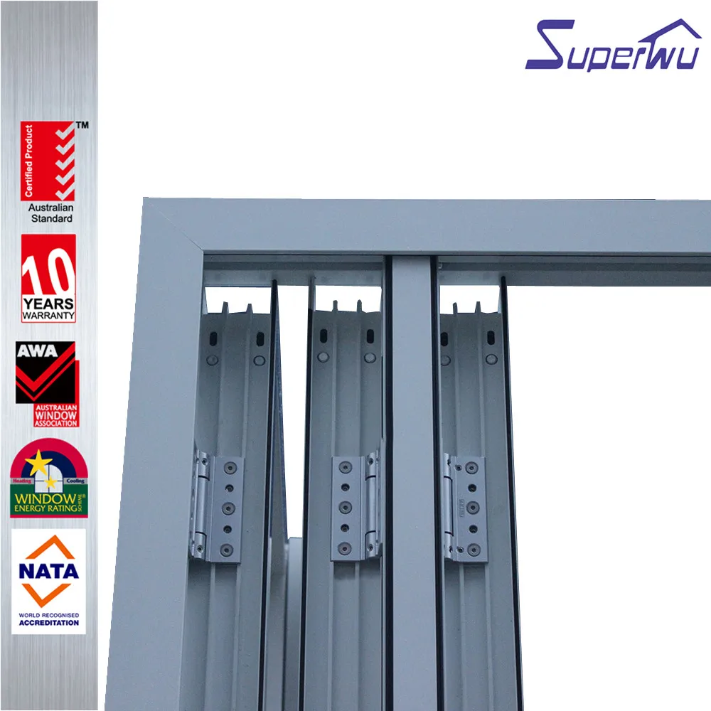 Germany most popular best quality custom aluminum bifolding doors
