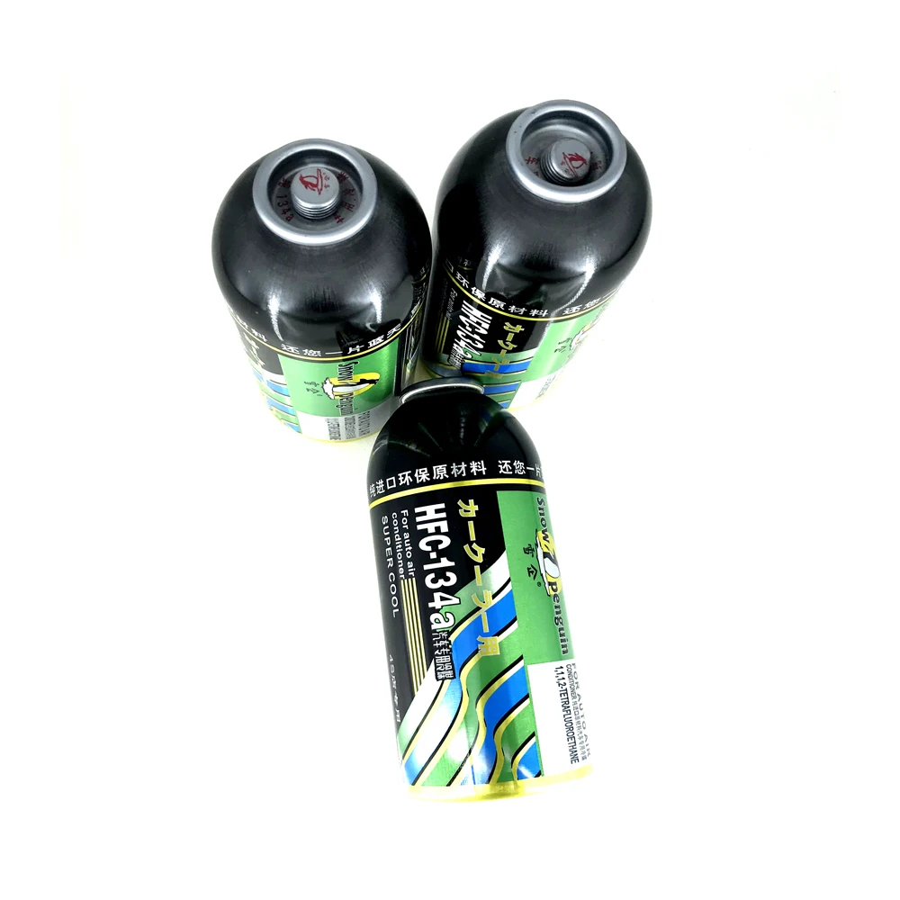 
Auto air conditioner r134a refrigerant 250g HFC 134a refrigerant 