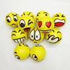 promotional children toy Customized logo squeeze emoji PU stress ball, antistress ball , PU foam ball