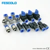Pneumatic push in tube fitting one touch tube fitting male female quick connectors