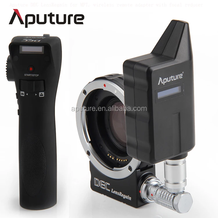 Aputure DEC LensRegain for MFT, wireless remote adapter with focal reducer