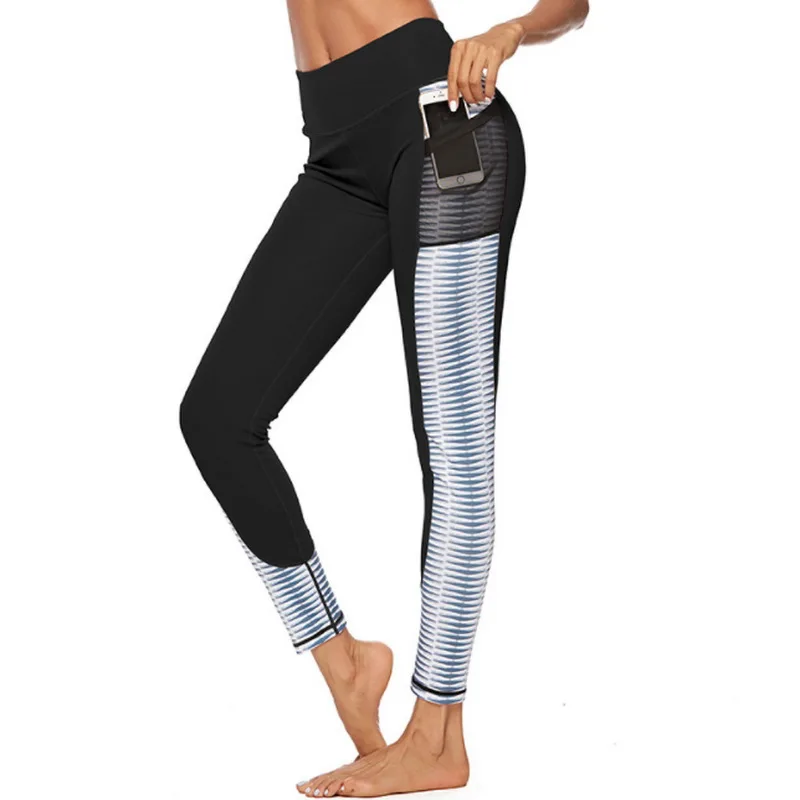 

Factory Manufacturer Woman Gym Wear Apparel Fashion Sports Fitness Running Splice Yoga Pants Leggings, As pictures
