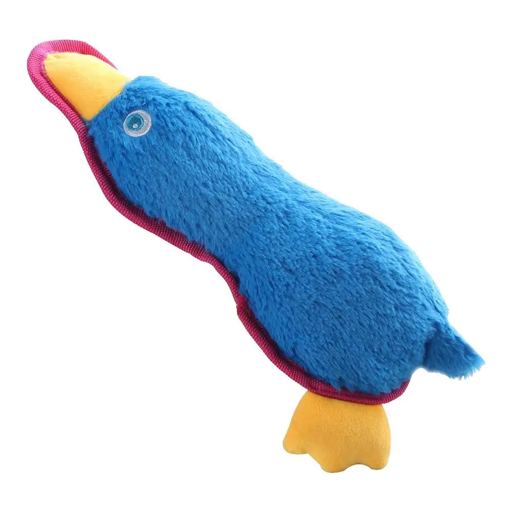 blue duck dog toy