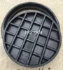Dia500mm capital of loading 15T EN124 composite material round manhole cover block and frame