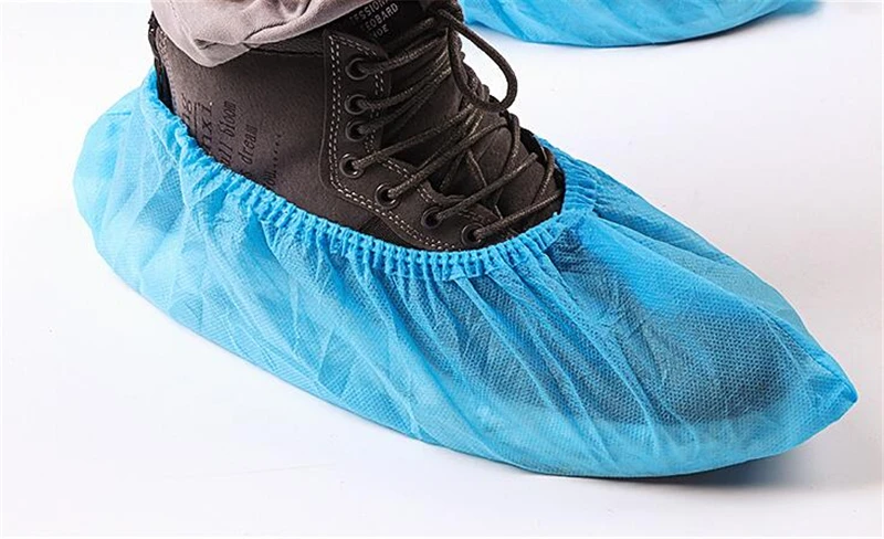 
Universal Size Men Women Slipcover Home Indoor Cleaning Overshoes Disposable Shoe Covers 