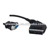 scart to vga female cable converter 1080p