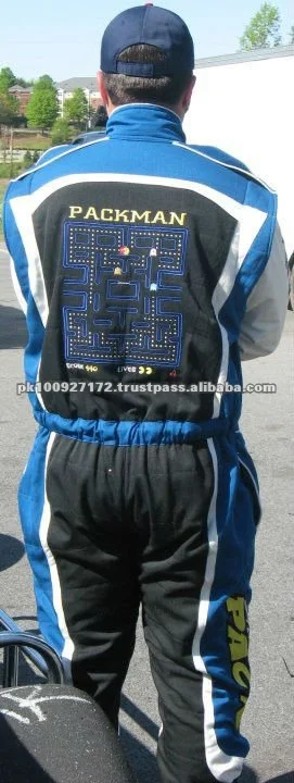 
Custom Car Racing Pack Man Suit Double layer sfi passed 