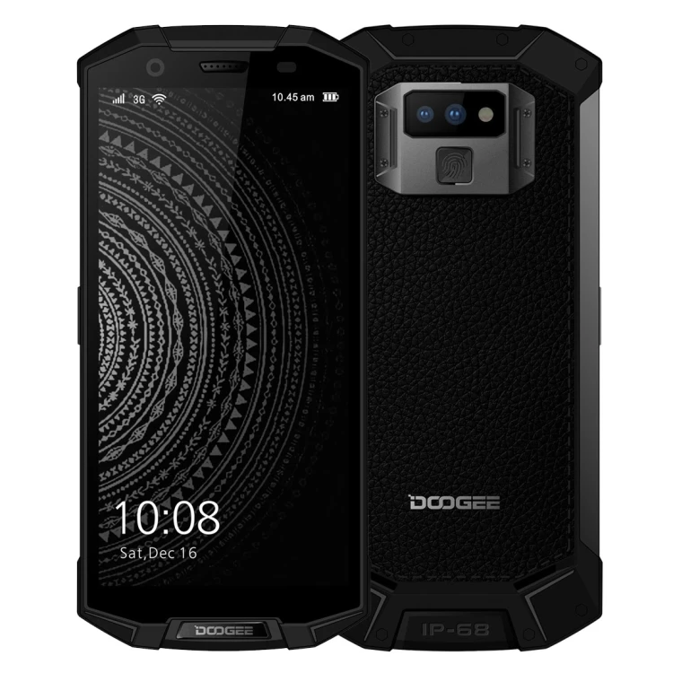 

New Products 2019 DOOGEE S70 Lite Rugged Phone 4GB 64GB IP68 Waterproof Mobile Phone 5.99 inch Android Smartphone, Black gold silver