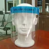 Disposable dental splash guard and medical face shield against splash