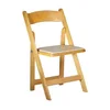 White chair Folding Wooden Dining Table with 4 Chairs Set Extending Space Saving Small