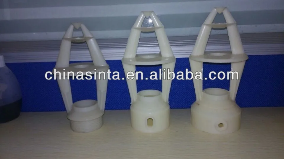 Three Splash Type of Spray Nozzle for Cooling Tower with ABS Material