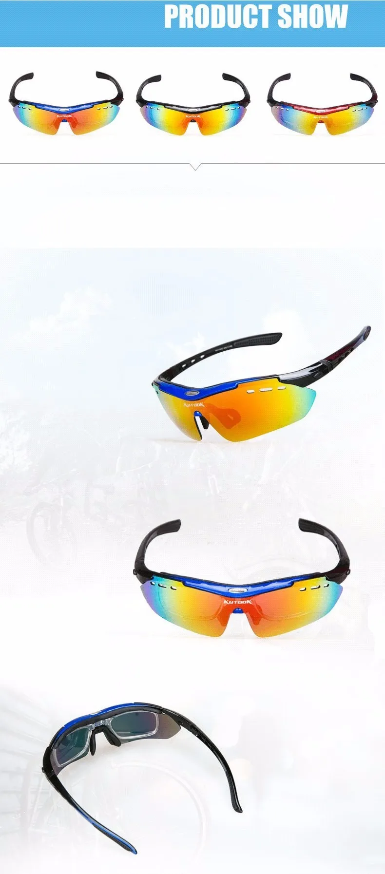 Cycling Glasses Bike Sunglass Men Bicycle Sunglasses - Buy Men Bicycle