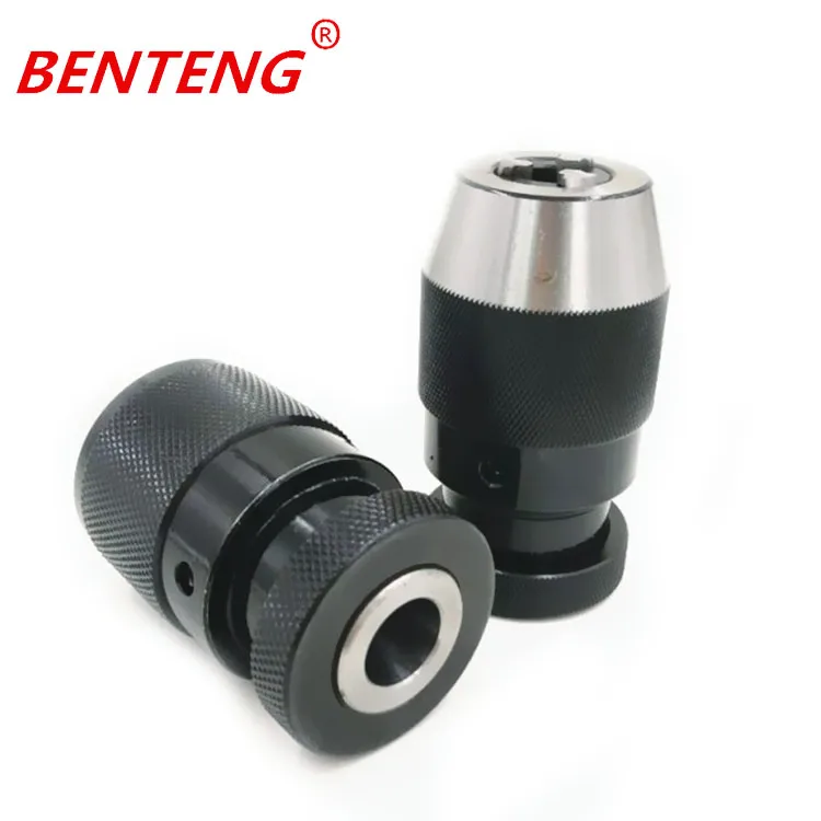 Carbon Steel Mini Lathe Drill Chuck Jacobs With Key