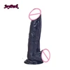 JoyPark 7 inch Jelly Huge Black Dildo Glass Dildo Adult Sex Toys Women Youjizz Com Lesbian Dildo party 0
