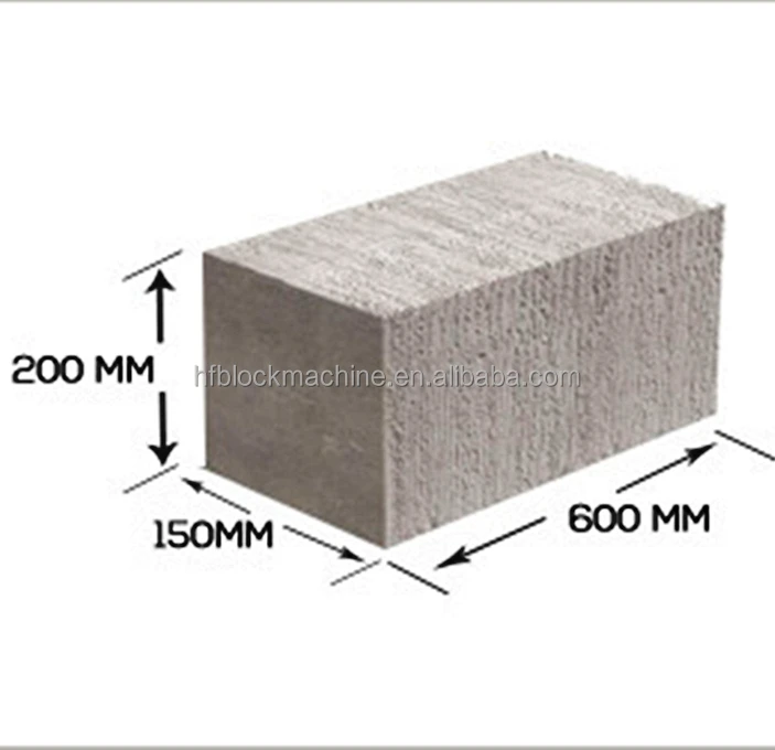 コンクリートブロック建築材料白軽量 Buy 軽量コンクリートブロックの生産ライン 曝気オートクレーブ軽量レンガ機 砂フライアッシュブロックは 軽量ブロックマシン Product On Alibaba Com