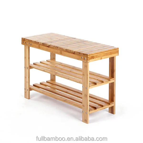 2 Tier Shoe Rack Organizer Entryway Bamboo Shoe Bench Buy Kayu Rak Sepatu Bangku Toko Sepatu Bangku Kayu Penyimpanan Bangku Product On Alibaba Com