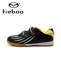 Tiebao Professional Children Kids Athletic Training Shoes Indoor Soccer Shoes IN IC Sole Football Sneakers botas