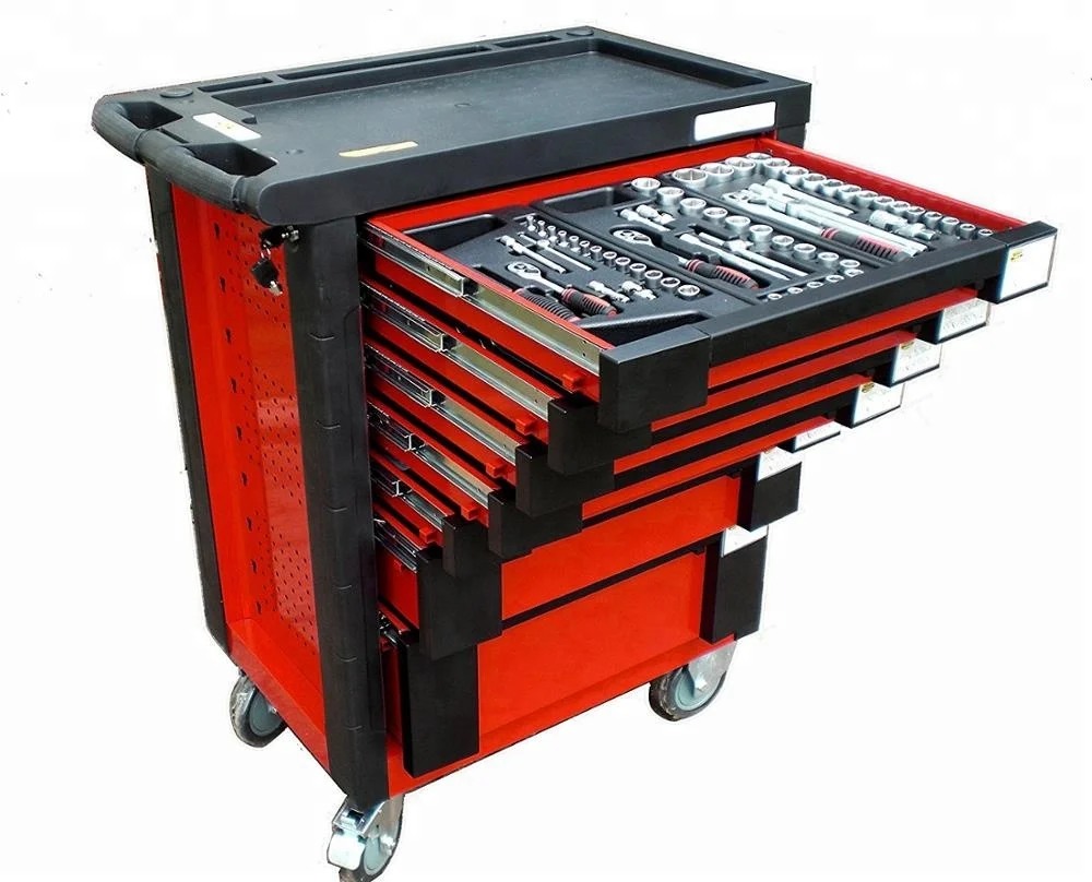 
542PCS New Design Storage Hand Tools in Roller Cabinet or Trolley Tool Set  (60678339361)
