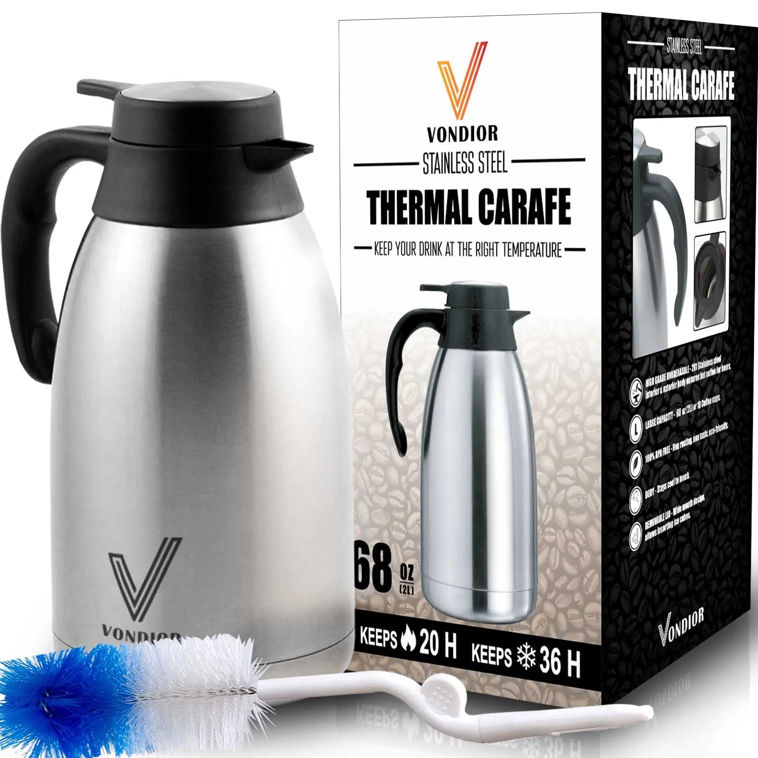 thermos 2 quart thermal beverage dispenser
