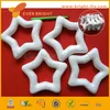 Star Shape White Styrofoam, Diy Foam Painted Crafts, Kids Diy Crafts