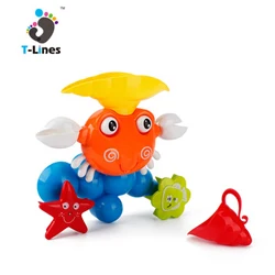 Promotional waterwheel big shower baby duck bath toy.jpg