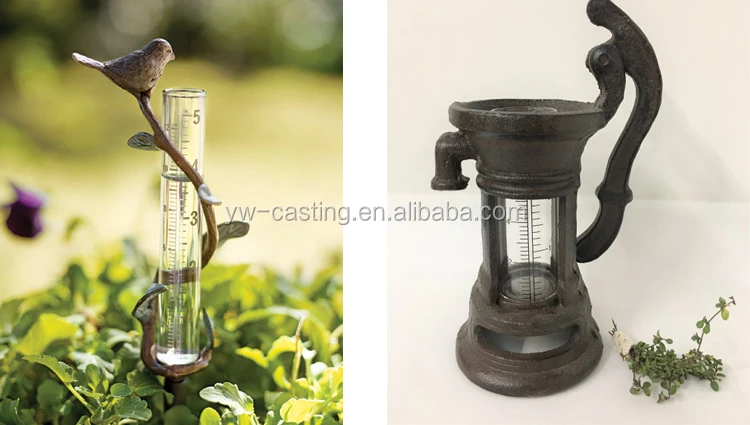 Hot Selling Good Ornamental Cast Iron Decorative Rain Gauge Buy