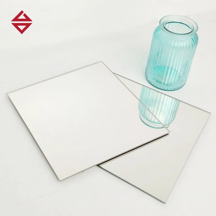 Factory Price Giant Custom Cut Frameless Silver Coated Mirror Glass