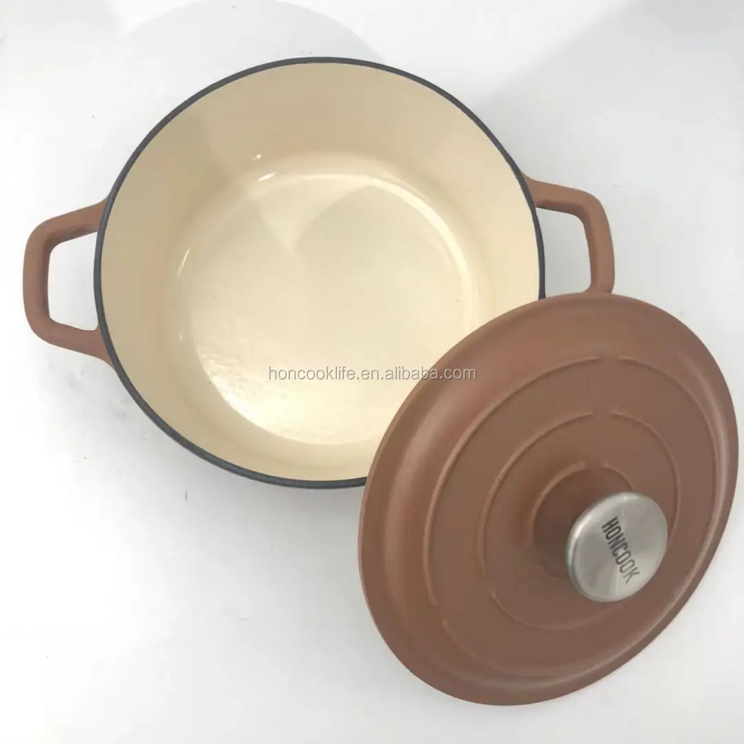 Japanese Ceramic Coating Cast Iron Cookware Set Nonstick Enamel