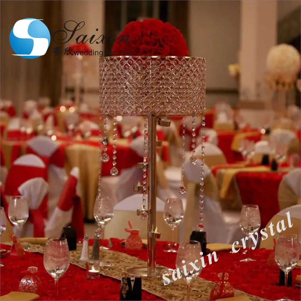 Beautiful acrylic pillars for Wedding aisle decorations, View
