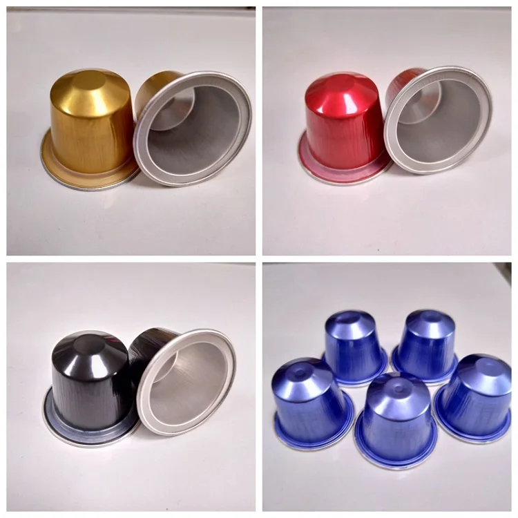 Nespresso Aluminum Foil Empty Coffee Capsule With Sticker Buy